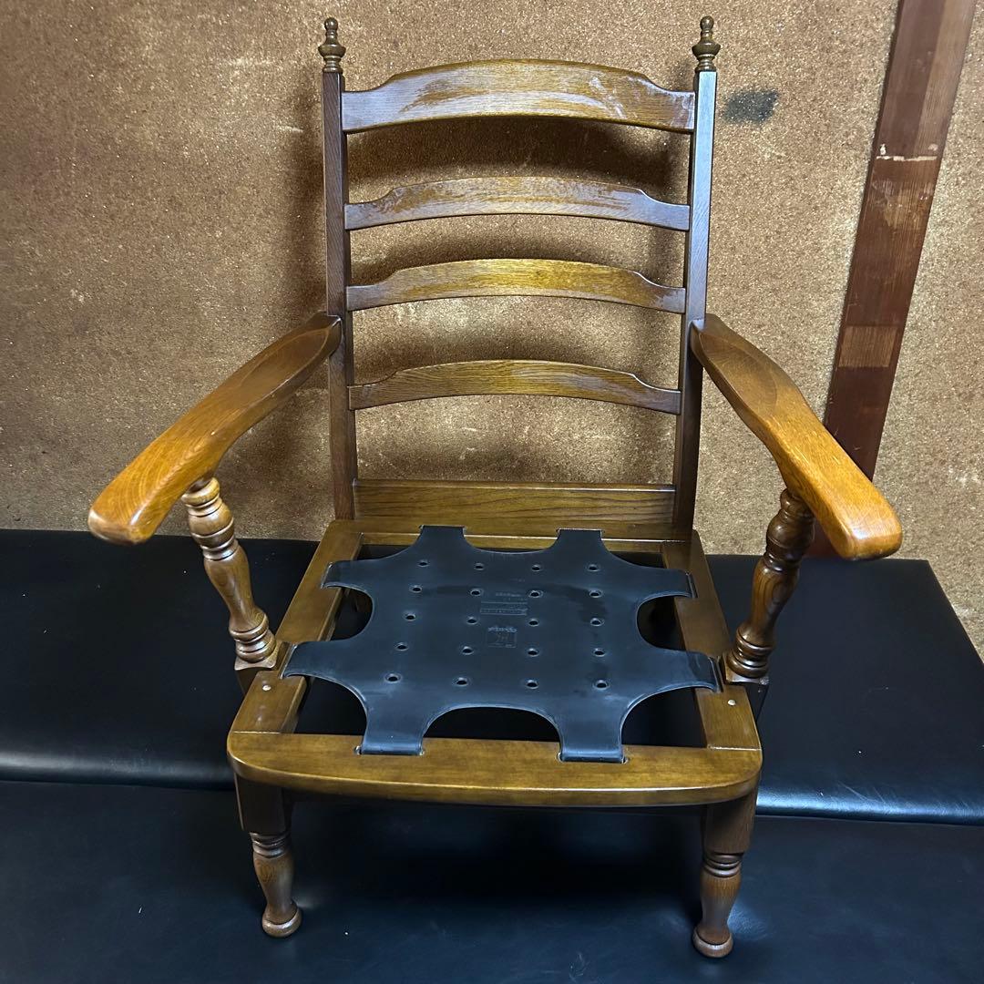 飛騨産業 キツツキ 穂高 オーク材 アーム 1Pソファ ラウンジチェア メロウ