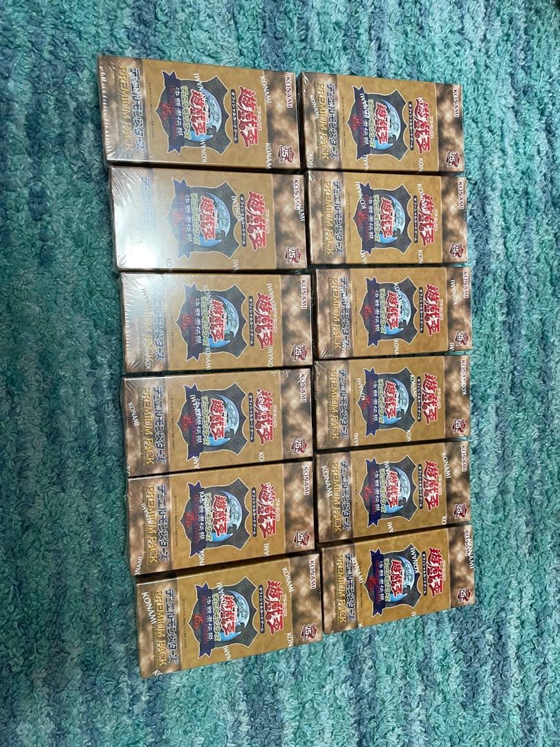 決闘者伝説プレミアムパック12BOX新品、未開封