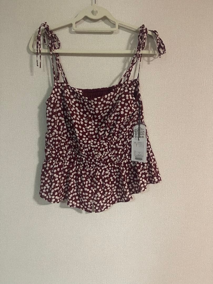 Her lip to チェリー キャミソール M