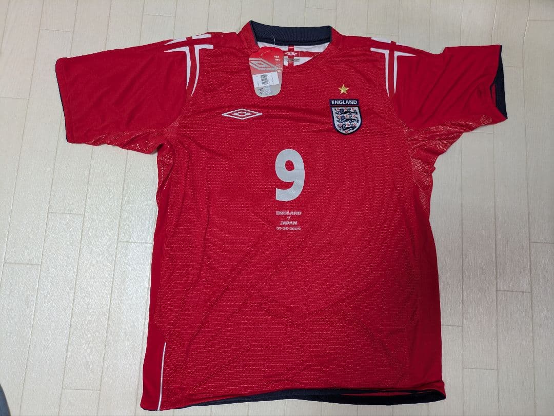 Umbro England Rooney 9 シャツ