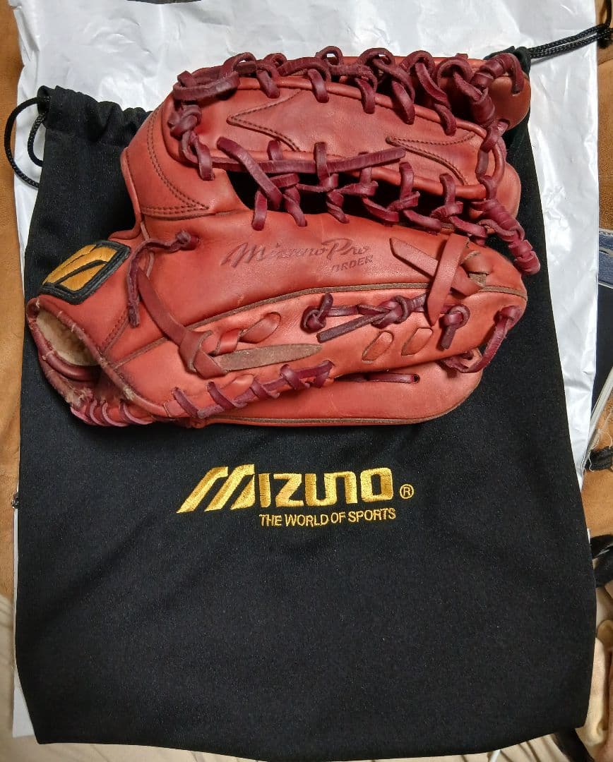 外野グローブ　2個　イチローモデル　ミズノ　　Mizuno