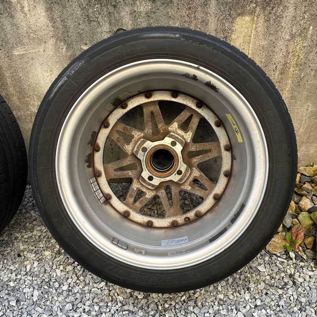 work equip 03 15インチホイールセット　6jプラス32レアサイズ