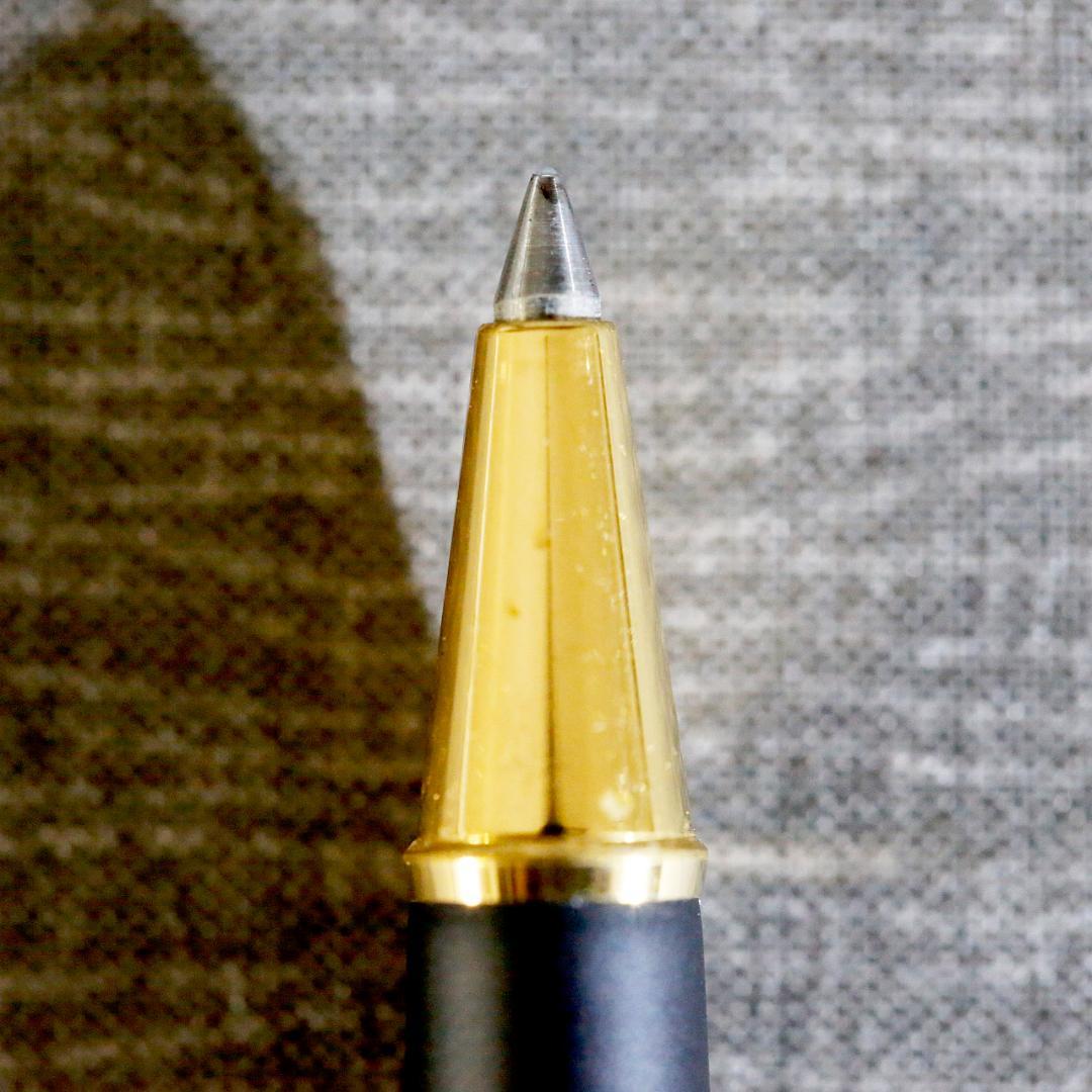 【レア美品 送料込み】モンブラン ボールペン ノブレス ブルーマーブル