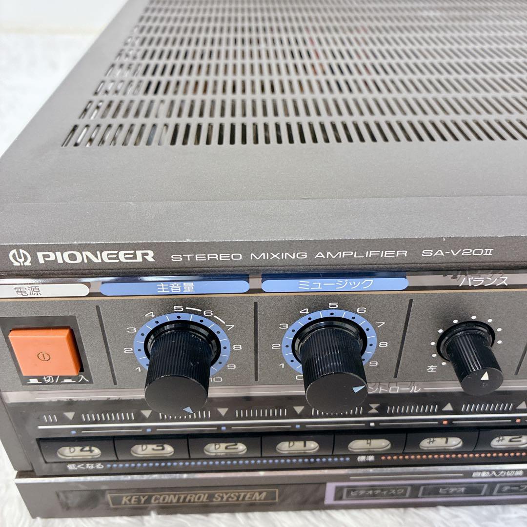 Pioneer パイオニア SA-Ｖ20 II 業務用カラオケアンプ 動作品