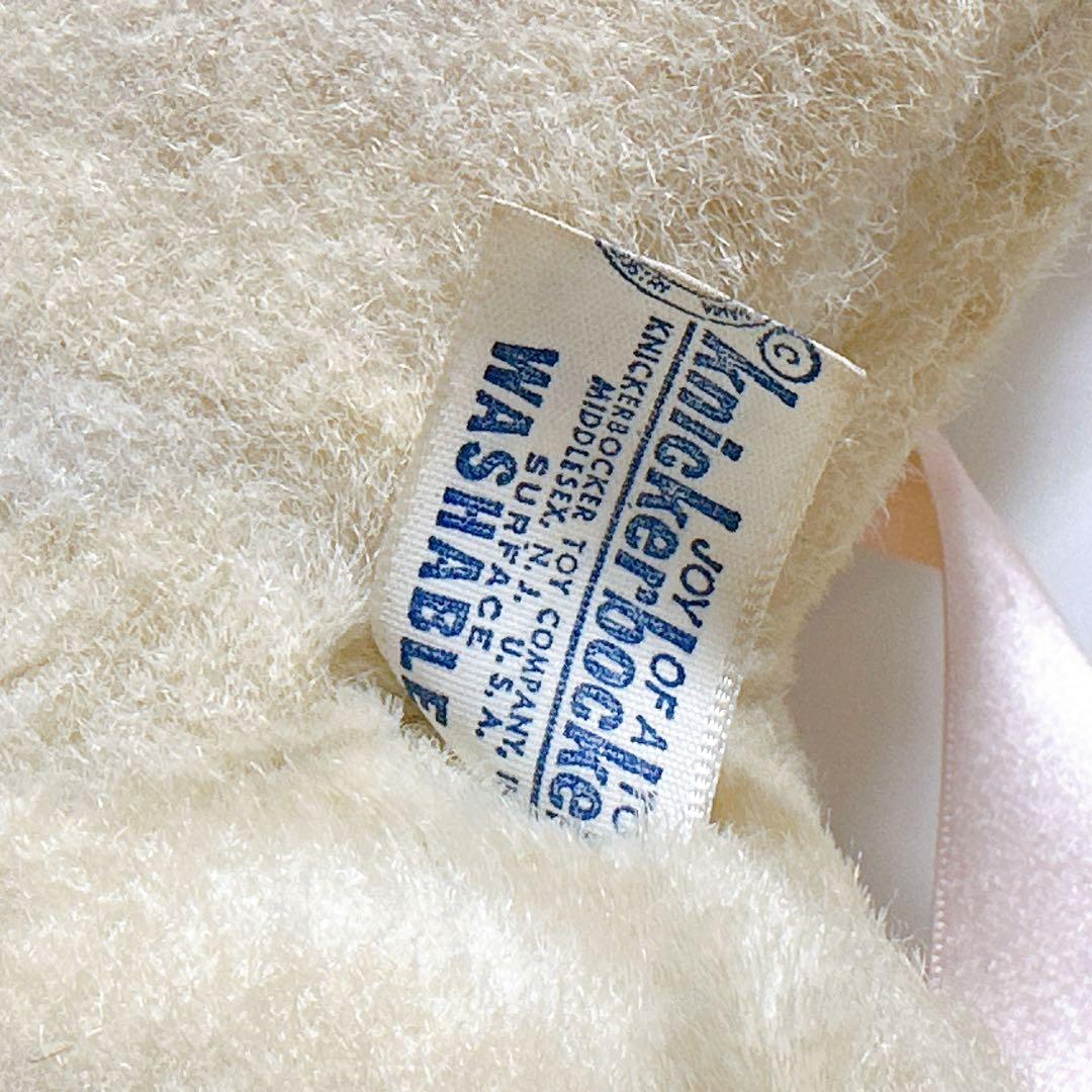 ❤️レア❤️アンティーク　白猫のぬいぐるみ　ニッカーボッカー　ビンテージ　ねこ