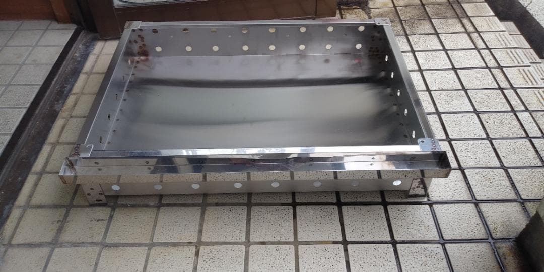 カス受け付　極厚６mm　プロパンガスグリラー　鉄板焼きグリドル　便利なフチ持手付