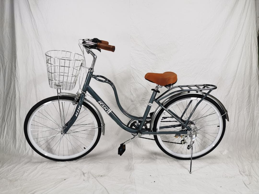 在庫処分超お得 新品KF24 自転車 シティサイクル シマノ製7段12