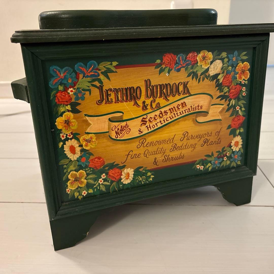 Jethro Burdock ヴィンテージボックス　シューズケアボックス