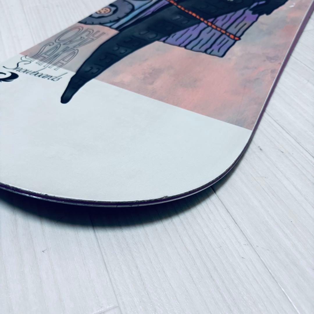 OGASAKA CT-IZ 156cm オガサカ スノーボード スノボ 板 ワニ