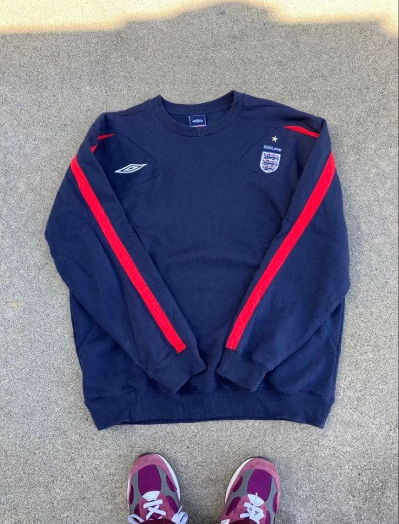【希少！！】アンブロxイングランド代表 スウェットシャツ　プルオーバー 2XL