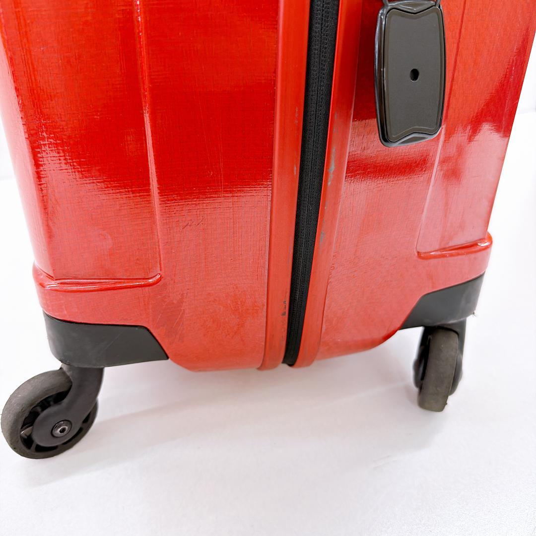 【良品】Samsonite サムソナイト スーツケース スピナー81 レッド