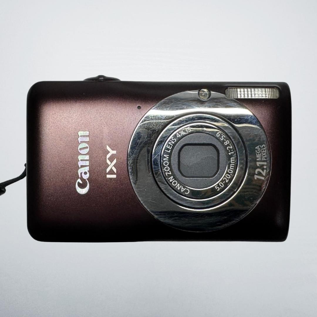 Canon IXY 200F ブラウン 動作品 充電器付 SDカード付