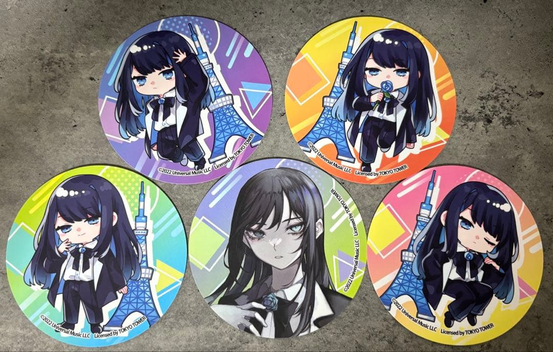 Ado 東京タワーコラボ 特典コースター