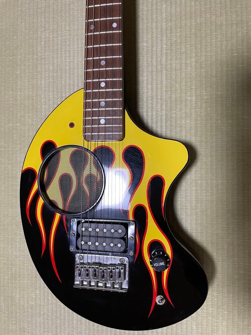 ZO-3ギター　ファイヤーパターン