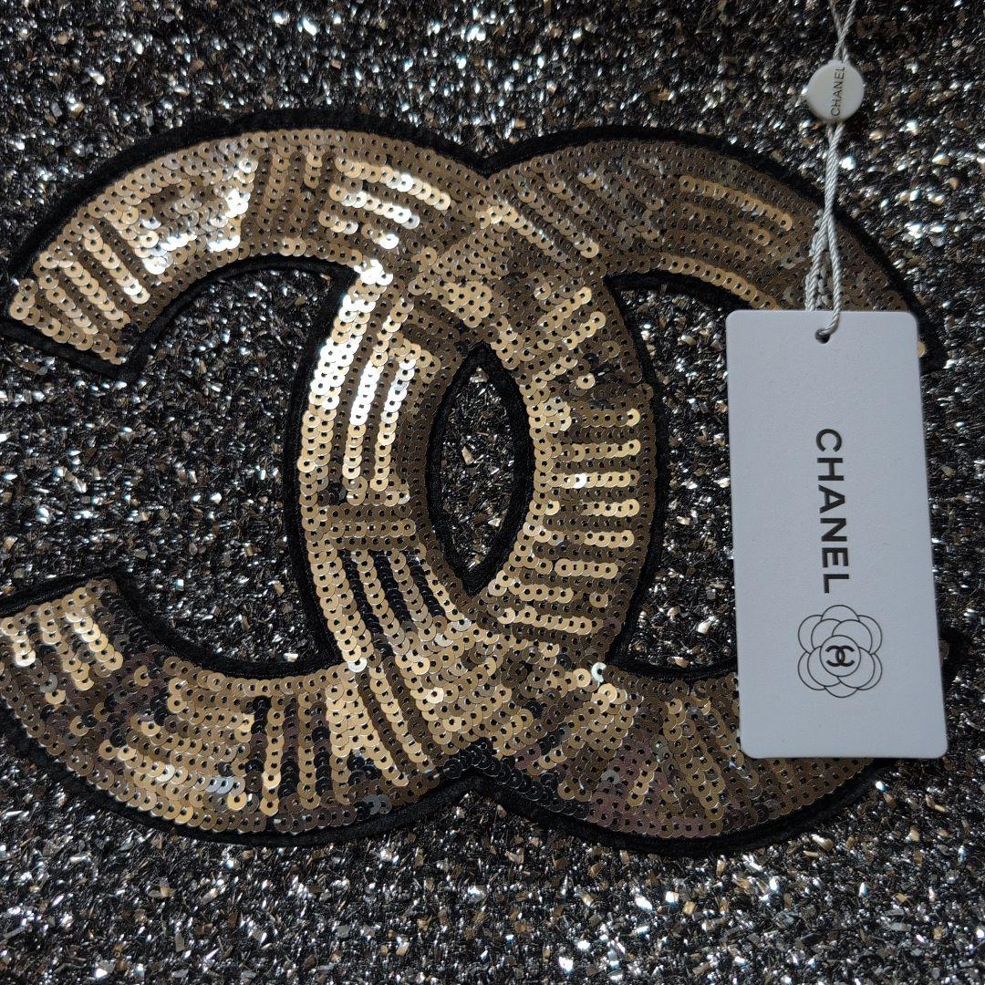 か*ら様 CHANELシャネル ココマークツイードスパンコール トートバッグ　ダ