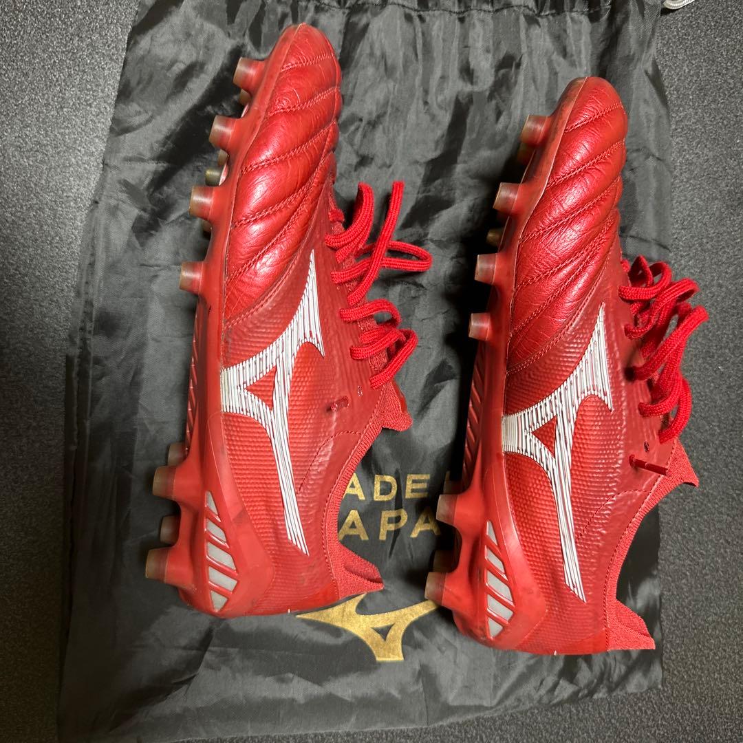 モレリアネオ 3βパッションレッド　海外限定　袋付き　25.5