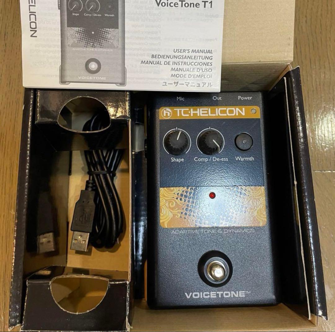 超美品ボーカルエフェクター　TC-HELICON VoiceTone T1