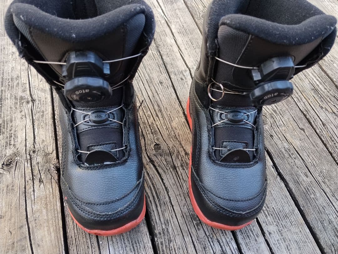 子供用 スノーボード3点セット nature 80cm ビン BOAブーツ 19