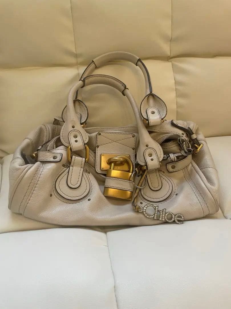 99Chloe パディントン　バッグ　白