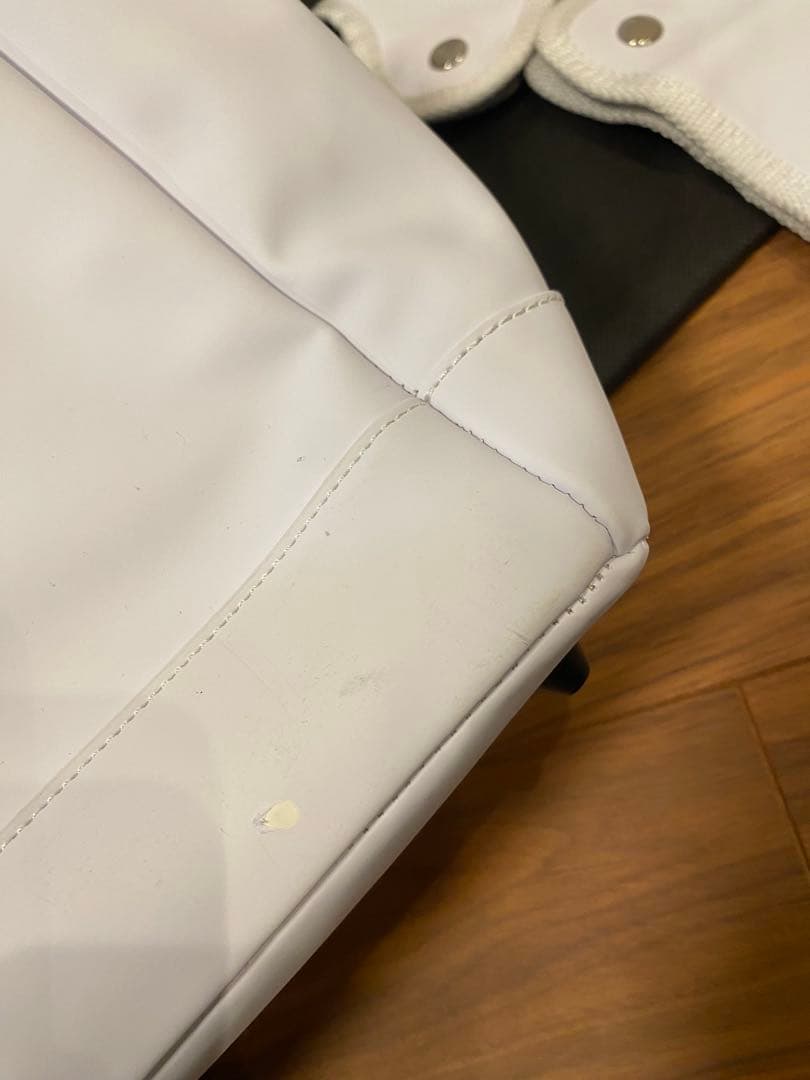 WAAC ホワイト キャディバッグとカートバック