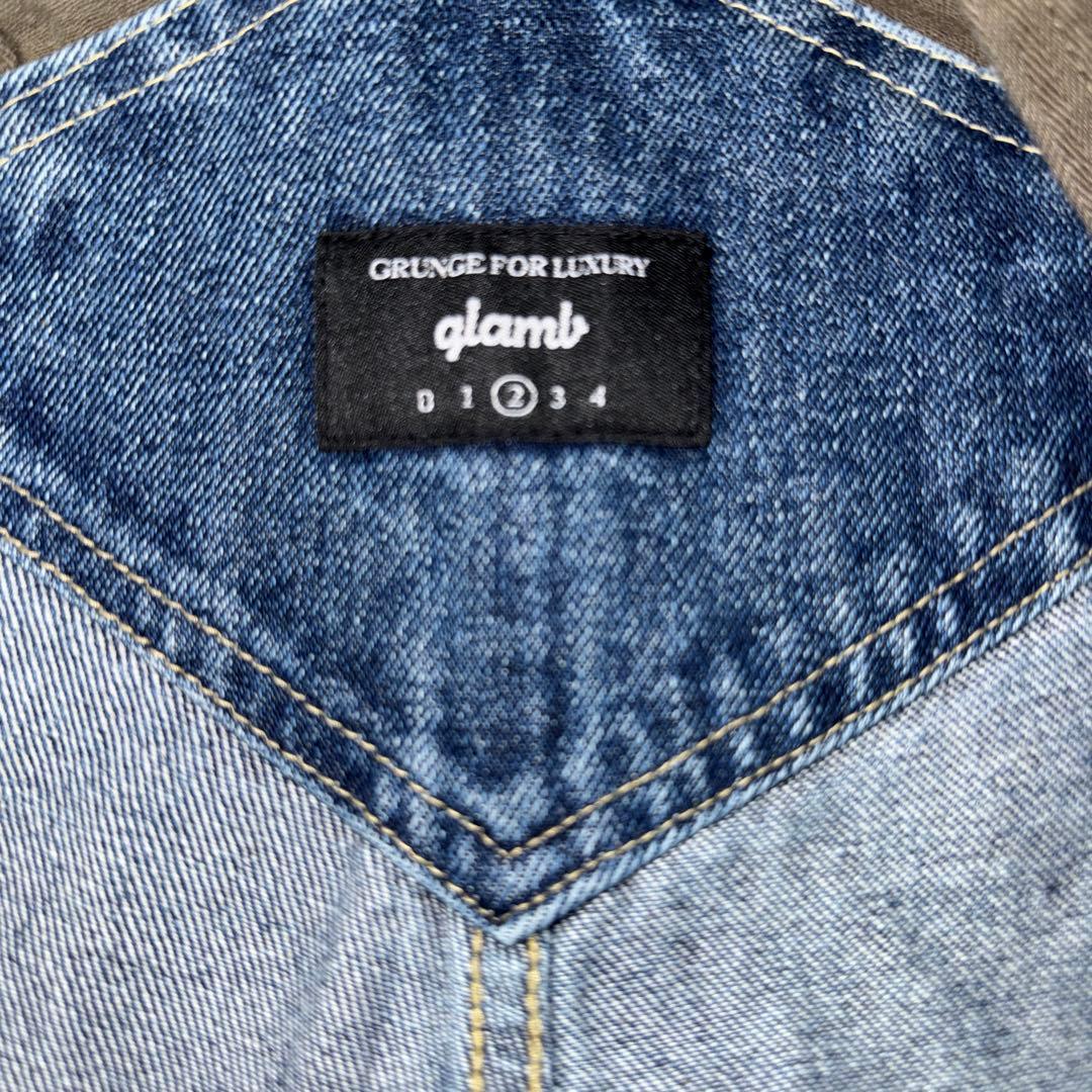 【美品】glamb つなぎ　サロペット　オーバーオール　　　　Mサイズ