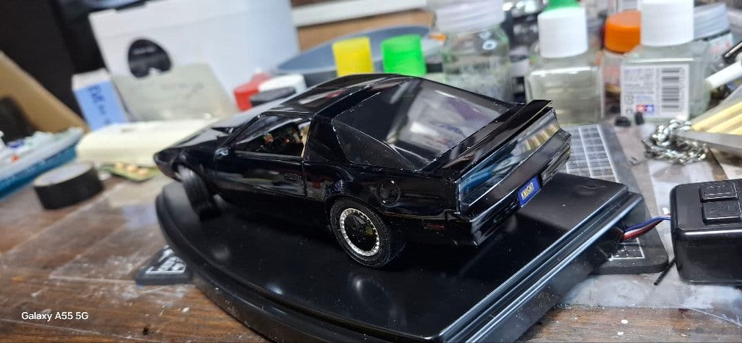 ナイトライダー　ナイト2000 プラモデル 完成品 スキャナー 音声ユニット