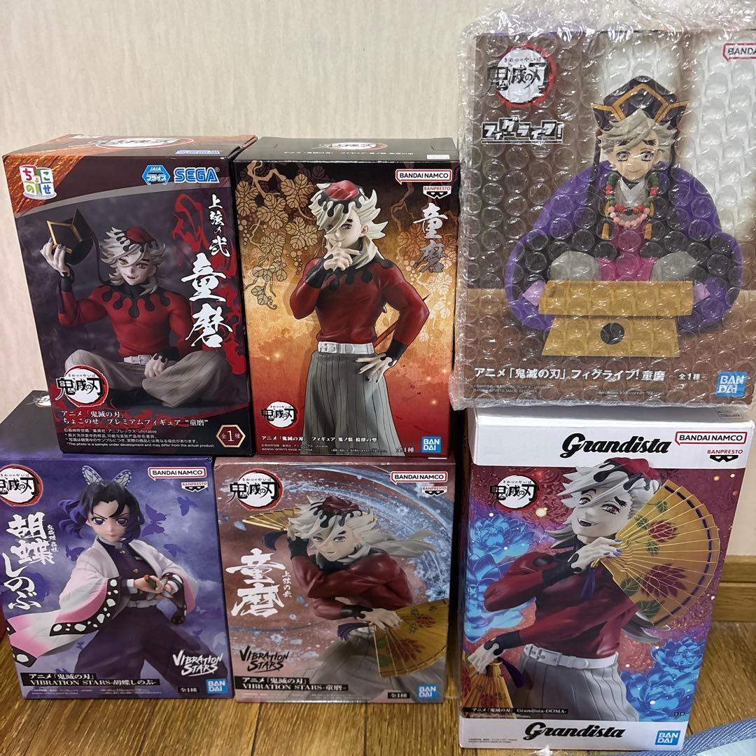 鬼滅の刃　童磨　胡蝶しのぶフィギュアセット