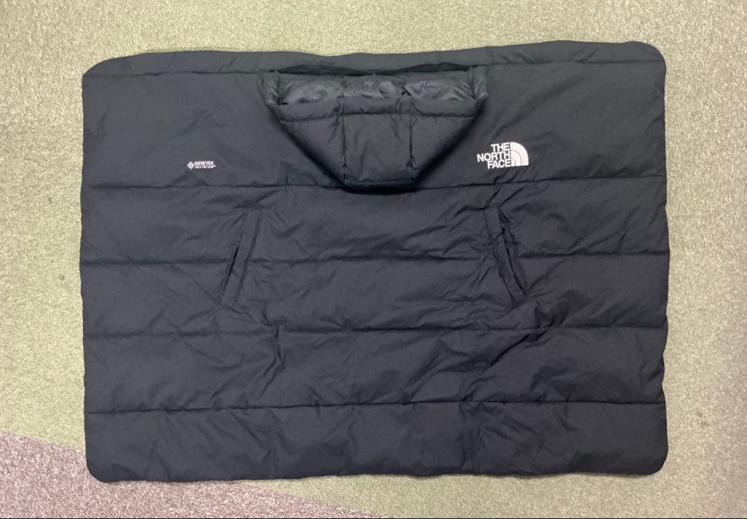 【美品】ノースフェイス ベビーシェルブランケット 黒 GORE-TEX上位モデル