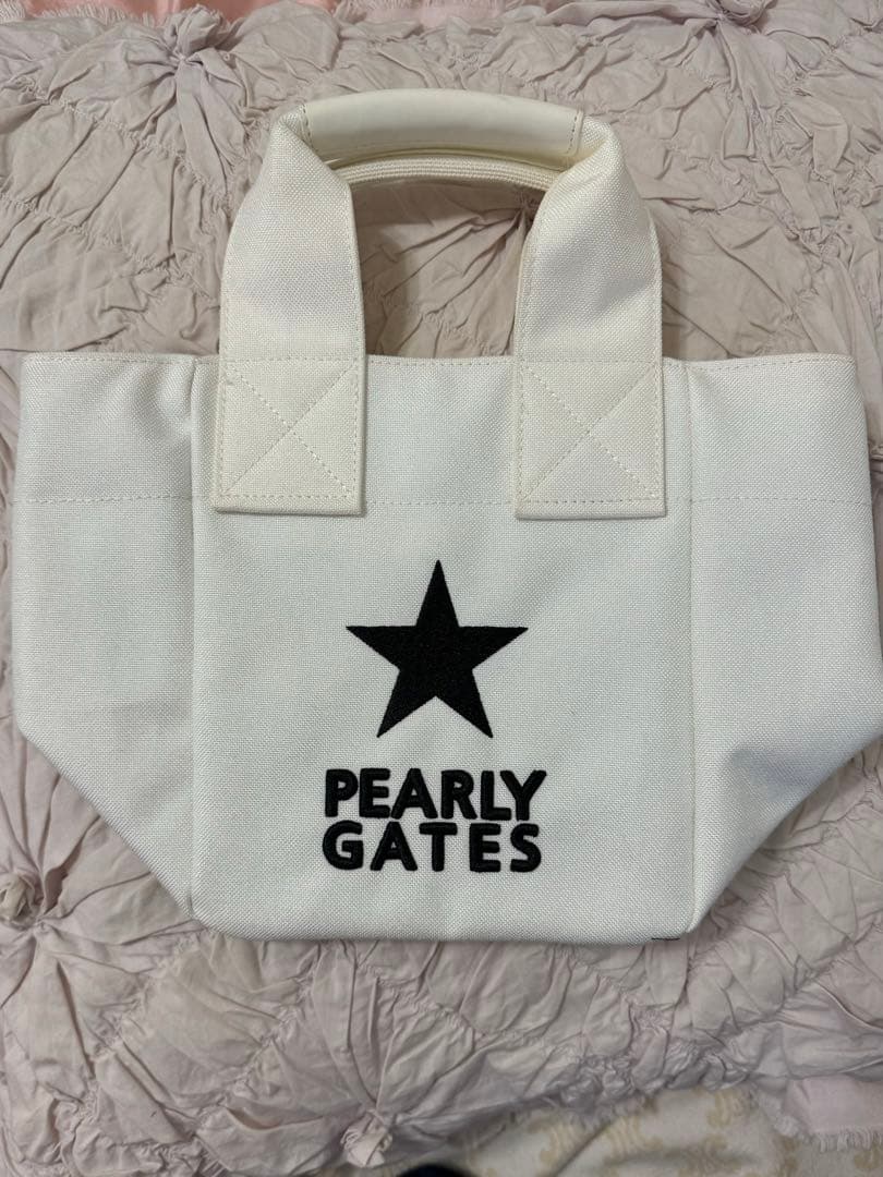 PEARLY GATES カートバック ホワイト