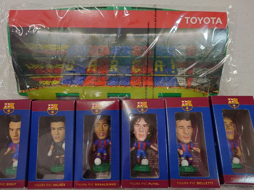 バルセロナ　ボックス6体＋スタンドセット【コリンシアン　プロスターズ　プロモ】