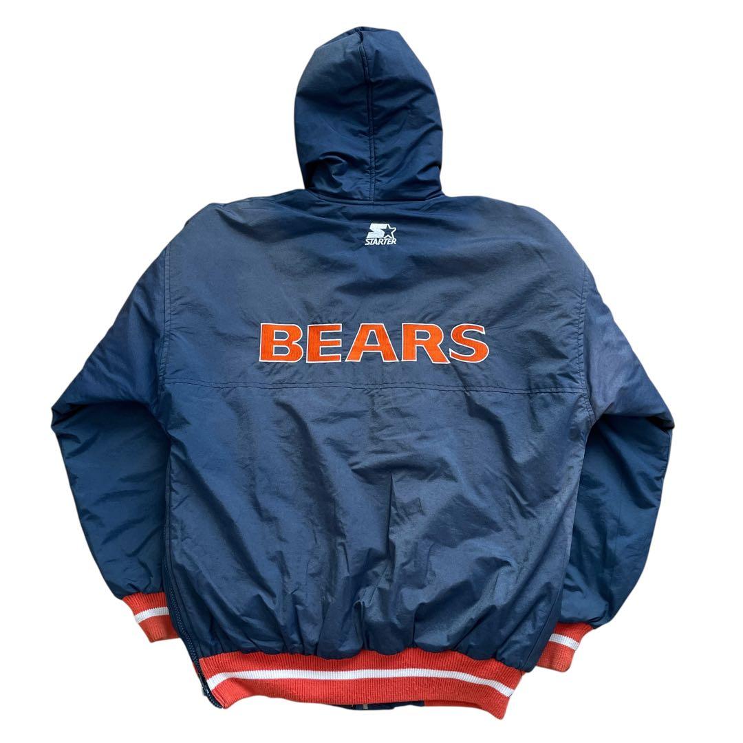 美品 雰囲気抜群 90s スターター NFLシカゴベアーズ ナイロンジャケット