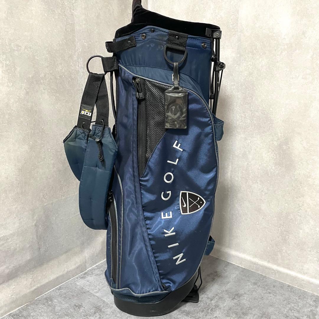 NIKE キャディバッグ　スタンド式　軽量　旧ロゴ　廃盤　※フード無し