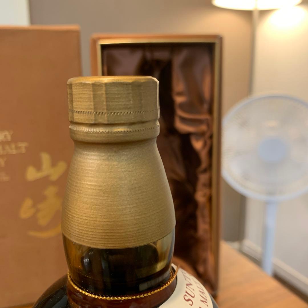 サントリーピュアモルトウイスキー　山崎　特級　760ml 初期ボトル　箱付き　❶