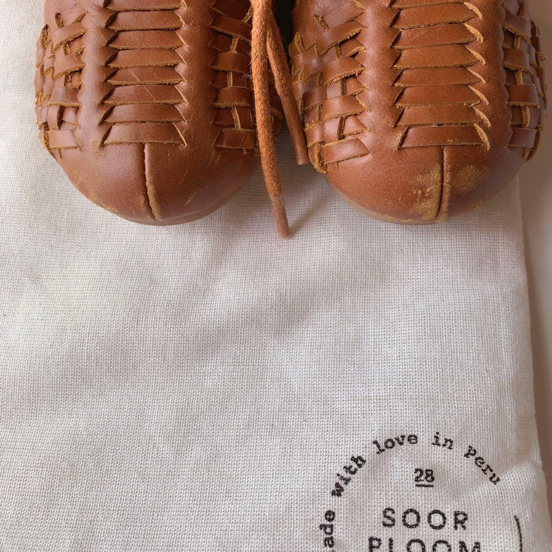 ソーアプルームsoorploom公式限定レースアップシューズ 28