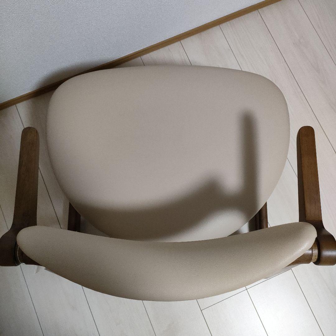 美品 低座椅子 キャスパーチェア CAチェア 300R-BE 天然無垢