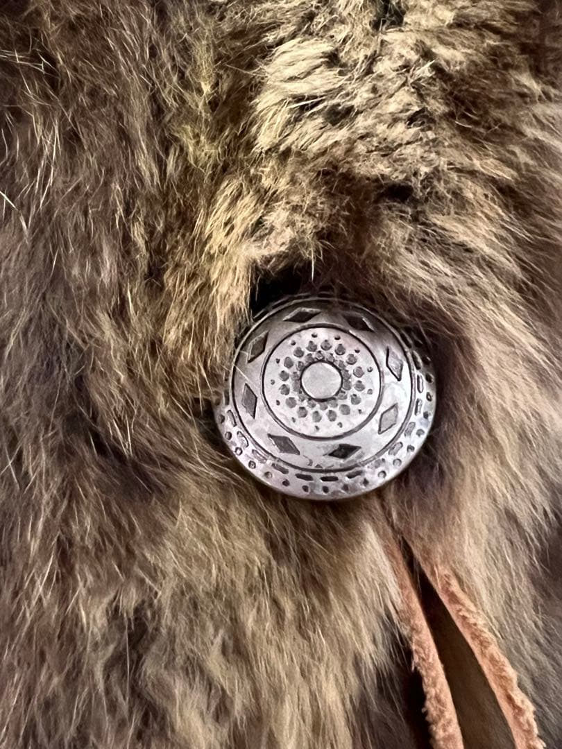 LGB. ルグランブルー 毛皮 鹿革 ファー ベスト