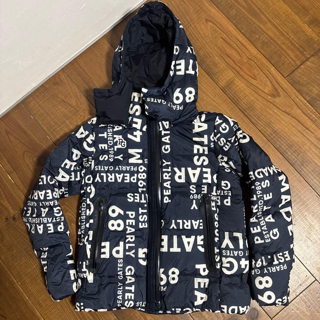 パーリーゲイツ ダウンジャケット　0 総柄　レディース