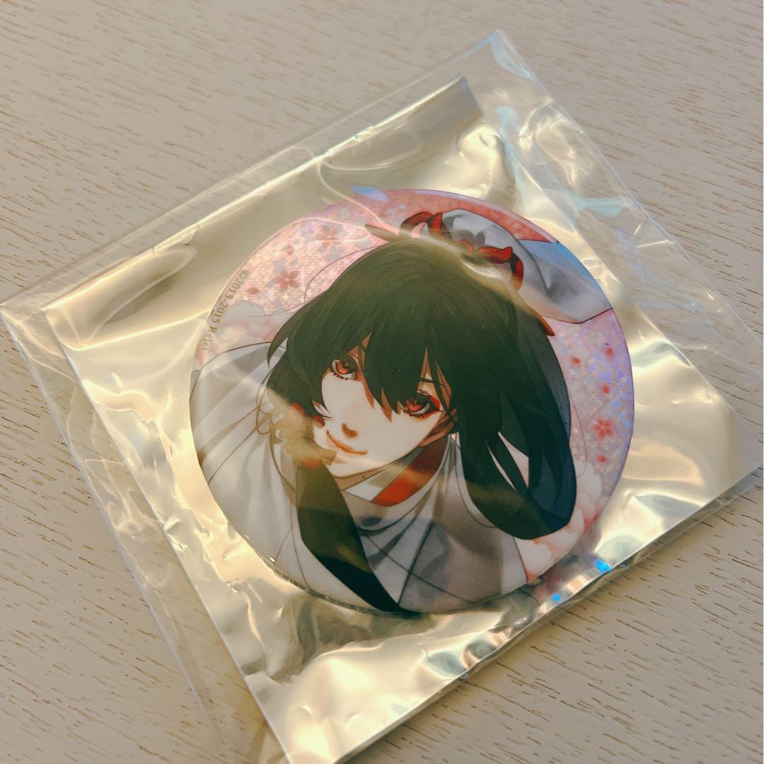 剣が君 鷺原左京 ビッグ缶バッジ 剣君 ホロ