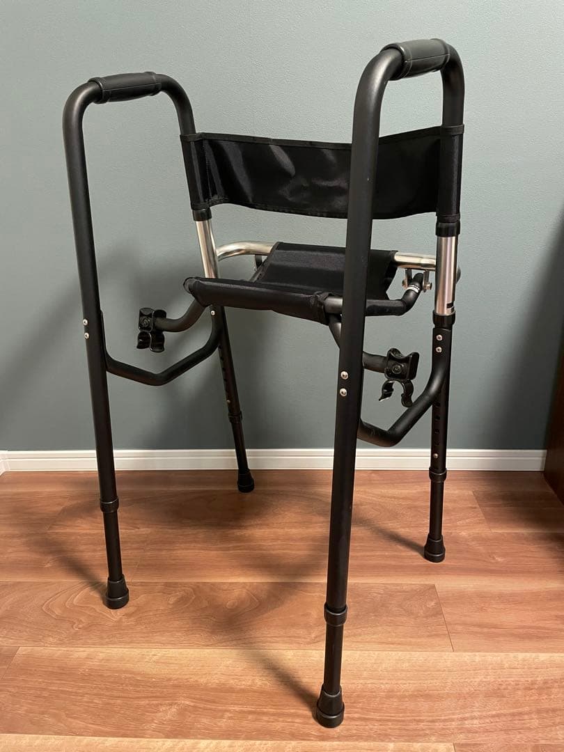 【新品未使用】座面付き固定型歩行器