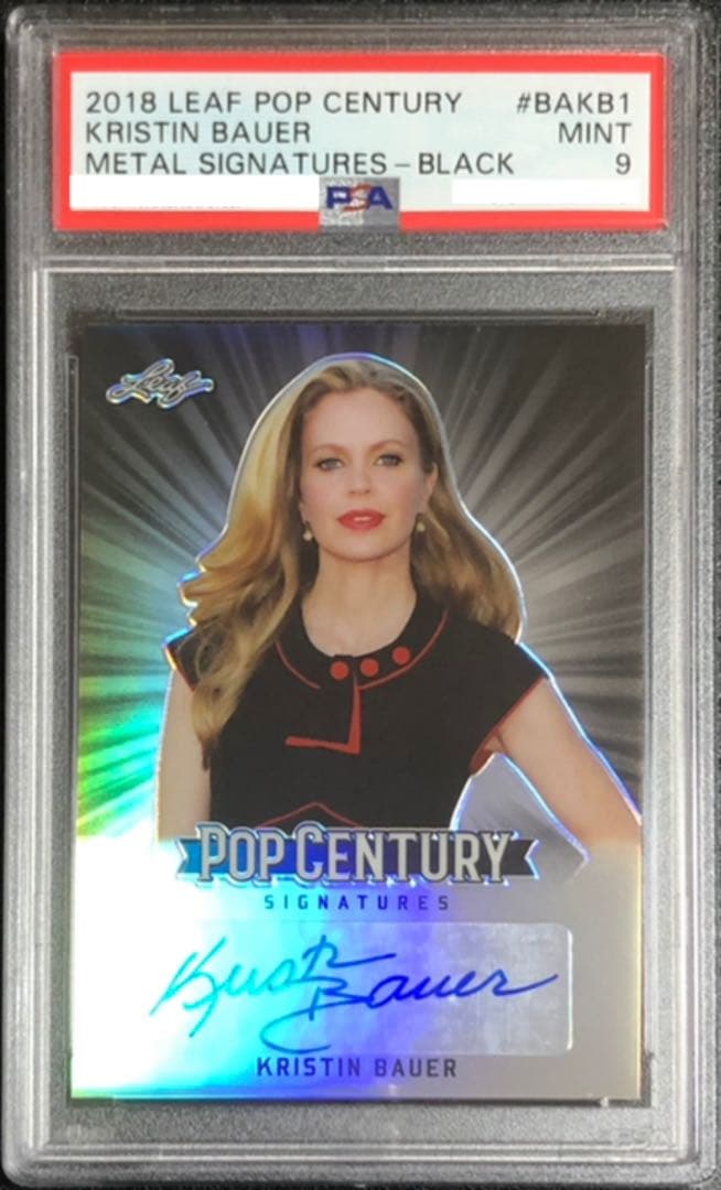 【値下げ】PSA9 Kristin Bauer 直筆サイン世界に1枚（15シリ）