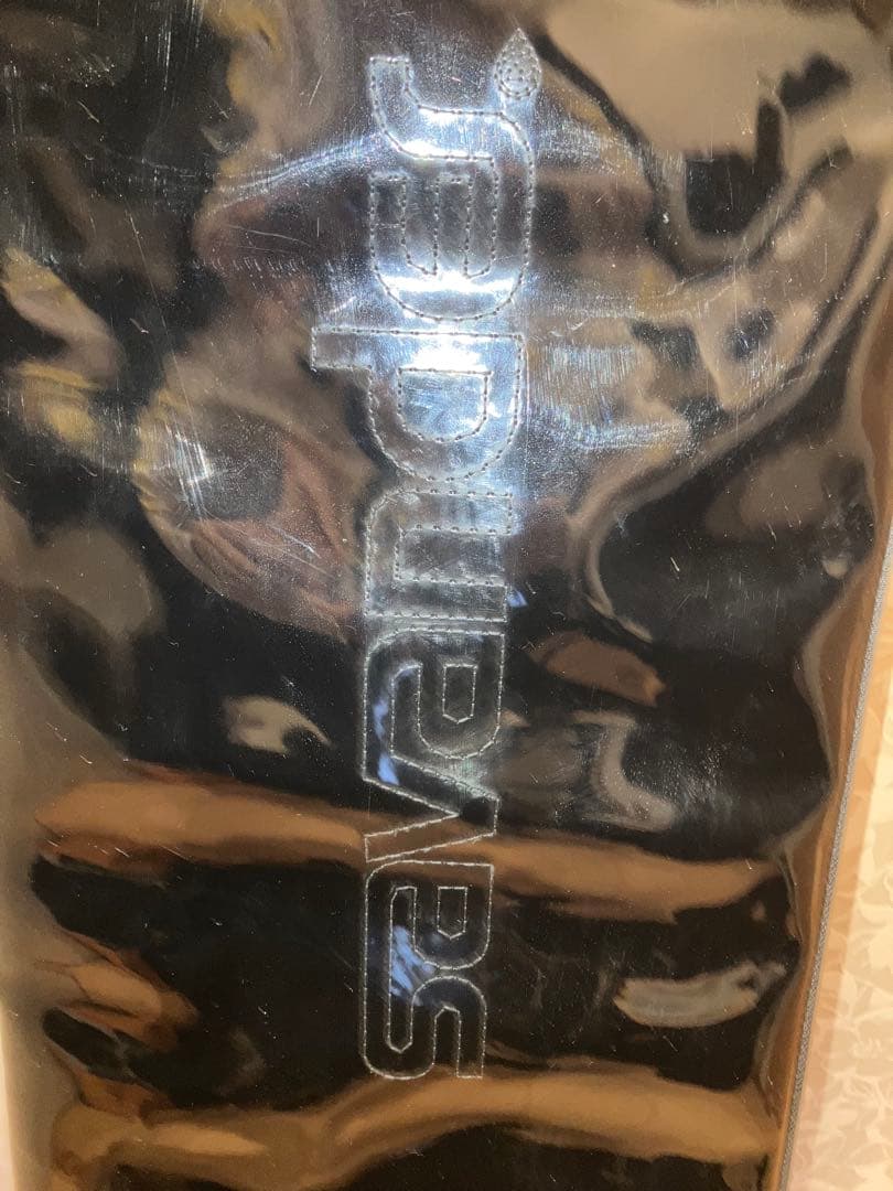 値下げ　スノーボード 153cm savander 赤黒デザイン