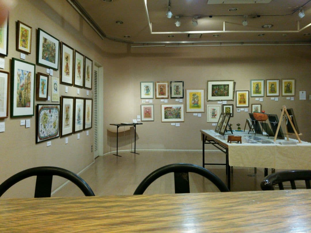 特別価格★【原画】『ウミウシに乗って』（風景画　空の絵　チワワ　黒猫　手描き）