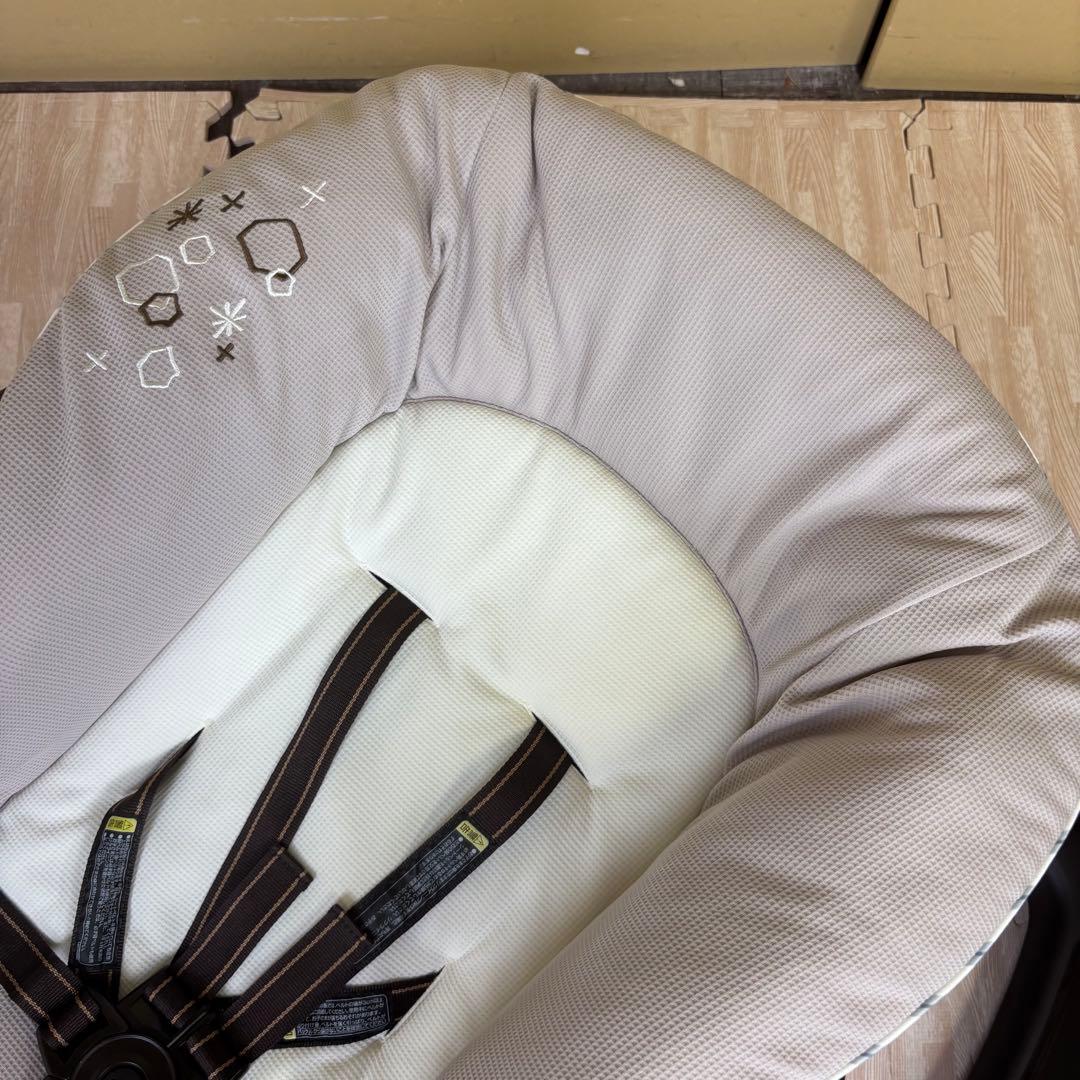 極上クリーニング済　☆美品☆　コンビ　ハイローベッド＆チェア　ネムリラ　4キャス