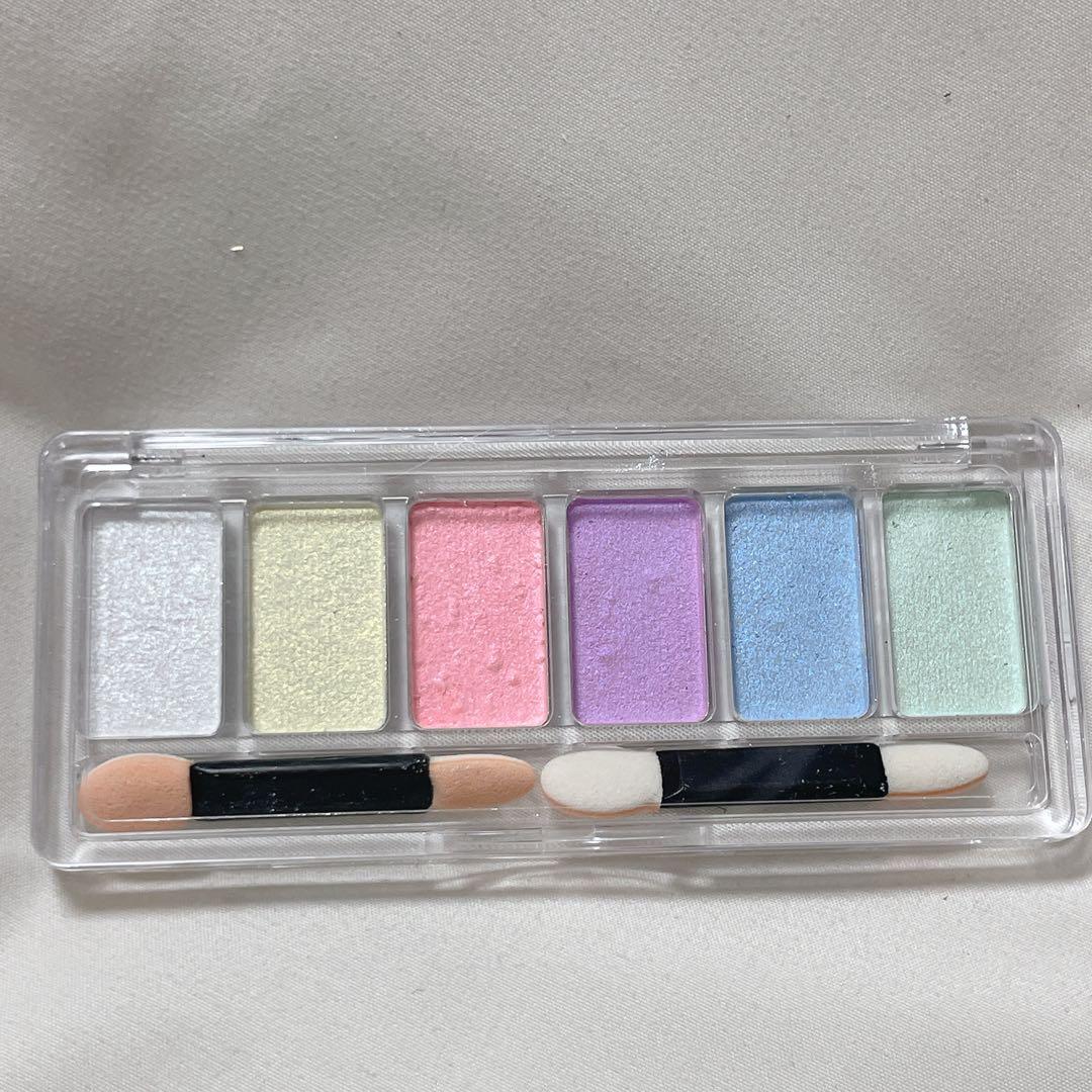 6色　ネイルパウダー　オーロラ　パステルカラー　カラーパウダー　ミラーネイル