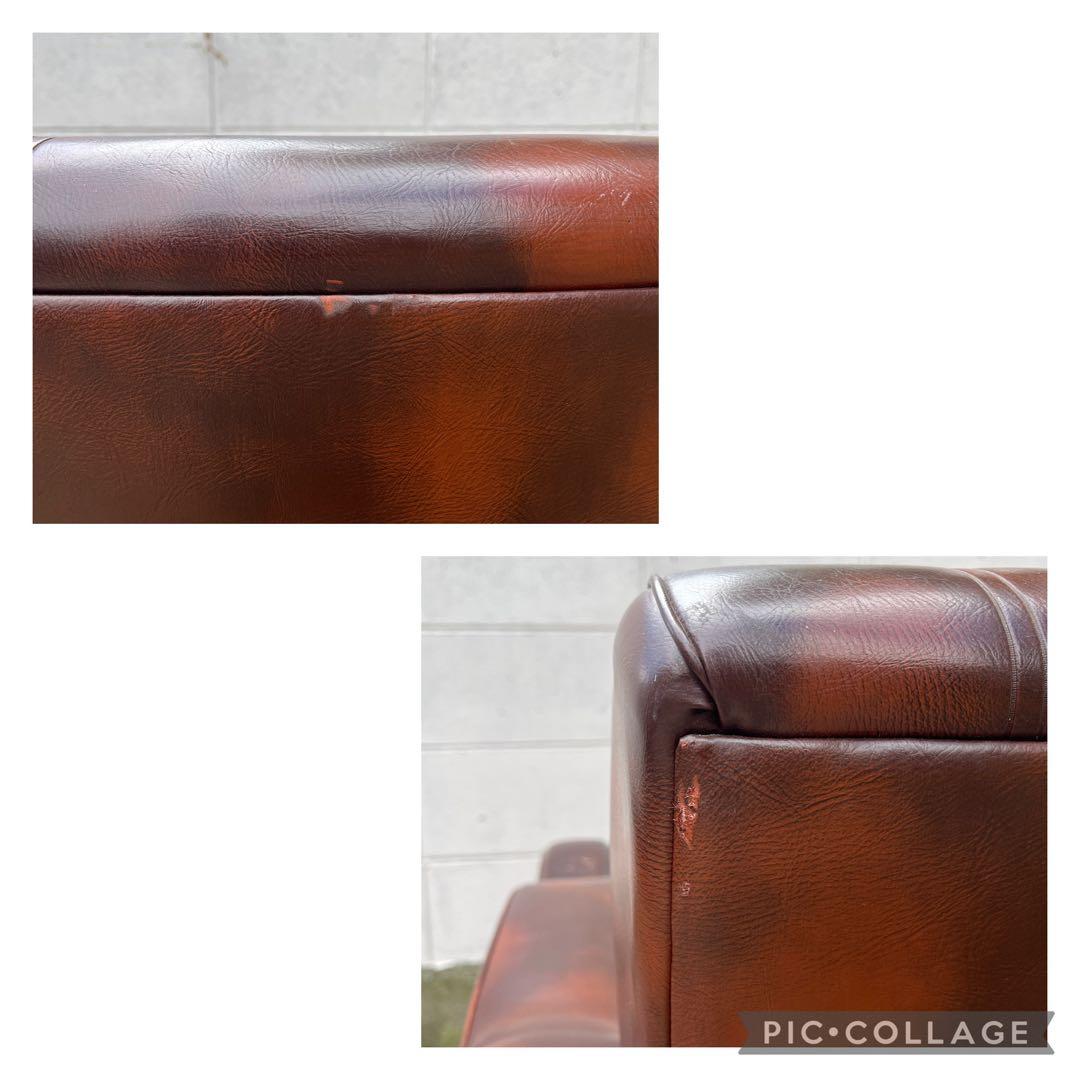 ミッドセンチュリー 古家具◾️マーブル柄 一人掛け シングルソファ ラウンジソファ