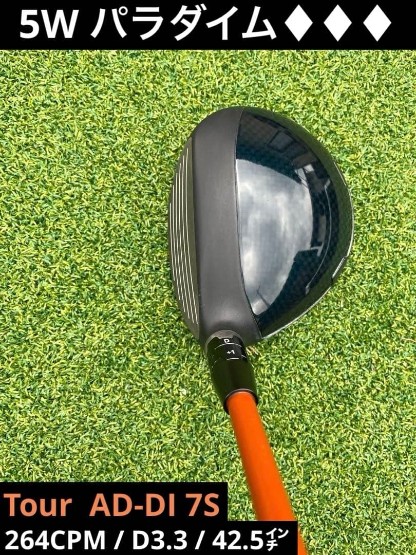 【激レア】パラダイム トリプルダイヤモンド 5W × Tour AD DI-7S