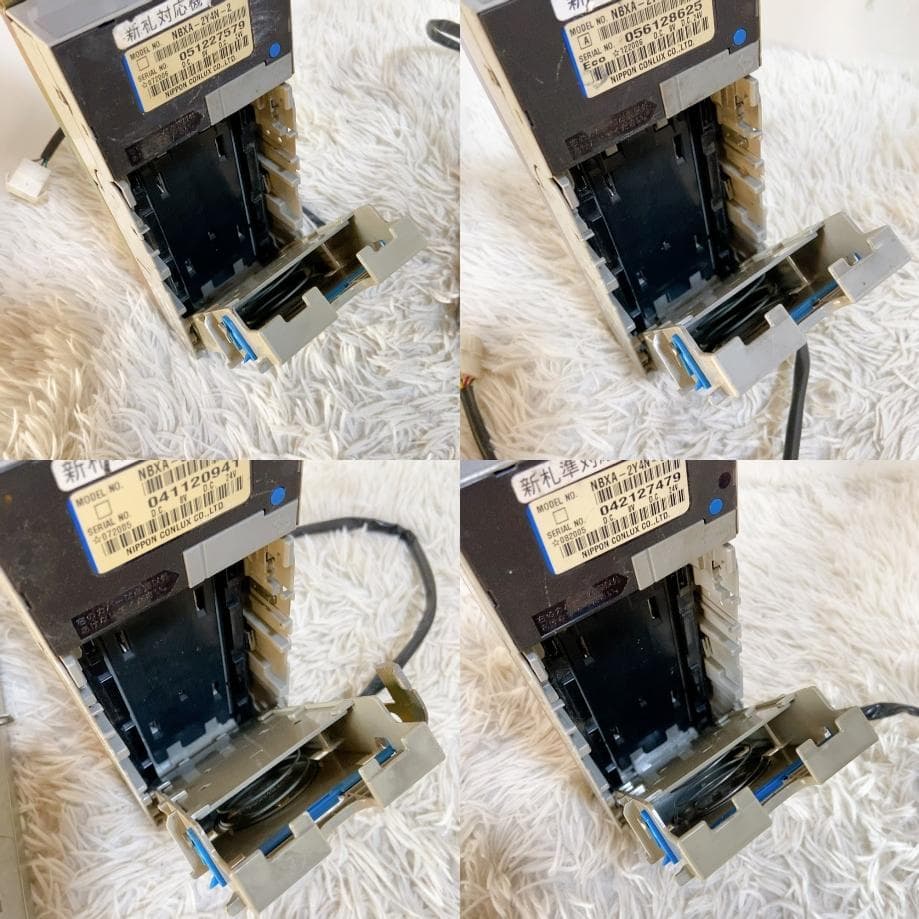 ビルバリ NBXA-2Y4N-2 4台セット 紙幣識別機 日本コンラックス