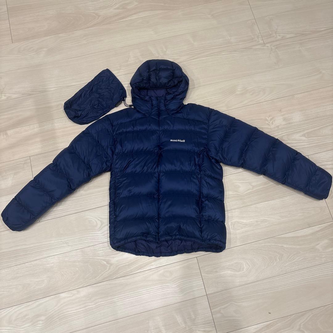 mont-bell ライトアルパインダウンパーカー ブルー