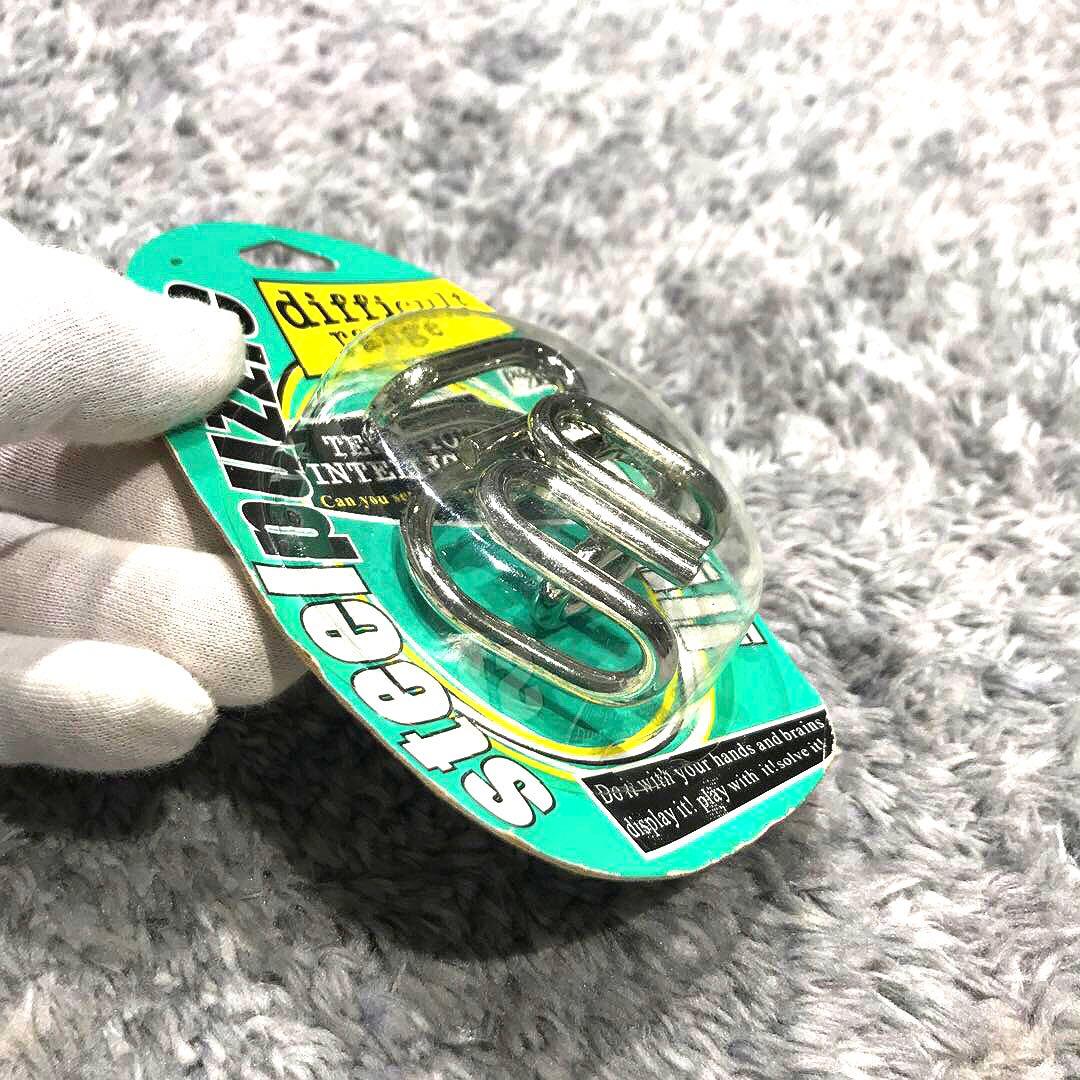 【新品】知恵の輪・steel puzzle 3セット