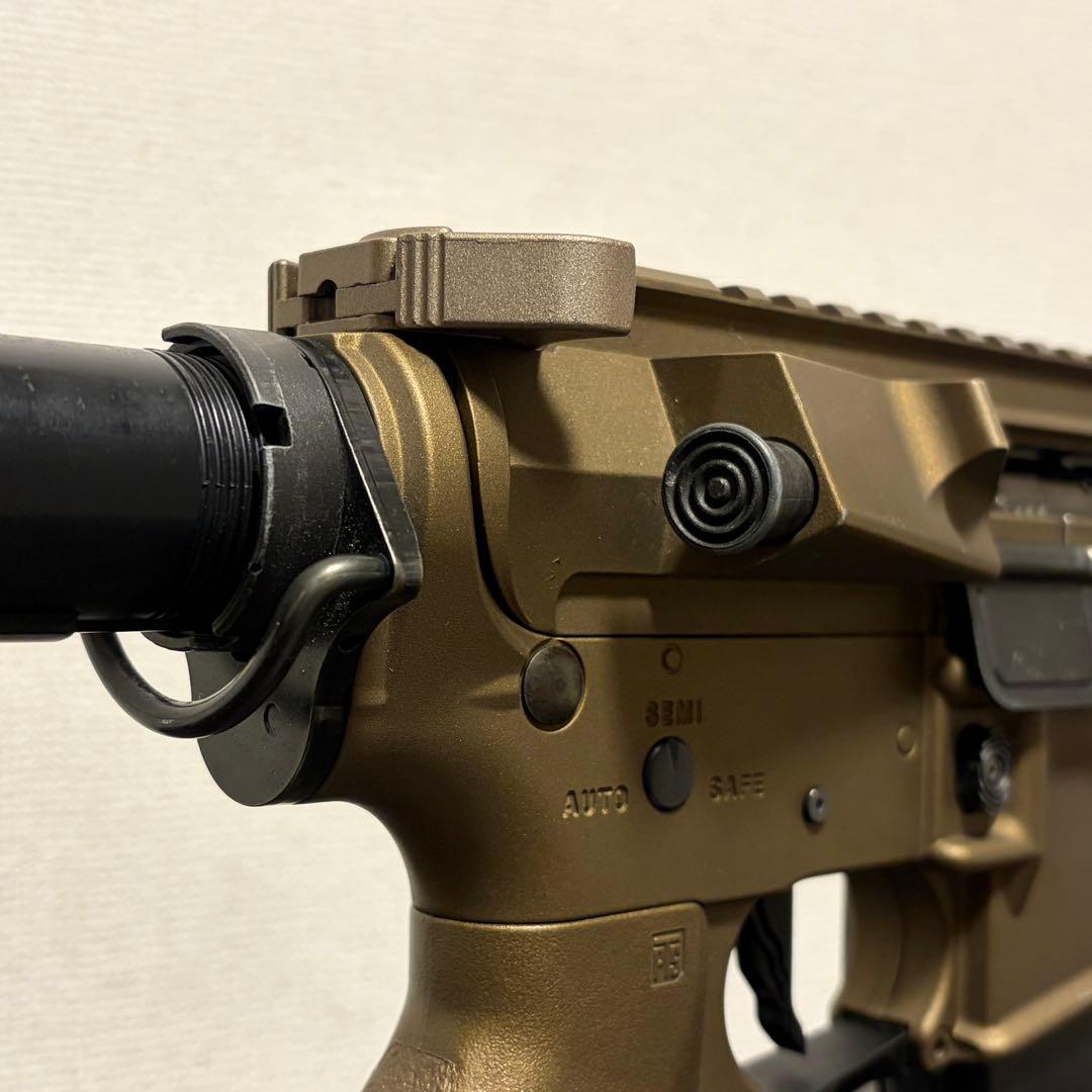 東京マルイ 次世代電動ガン CQBRカスタム 実物パーツ多数　電子トリガー内蔵